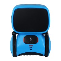 Дитяча іграшка "Інтерактивний робот" AT001-05-UKR синій, з голосовим керуванням