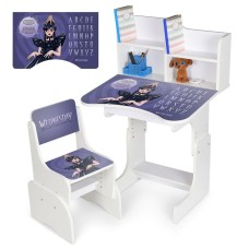 Дитяча парта N 2071-24-1 висота 3 положення, зі стільчиком
