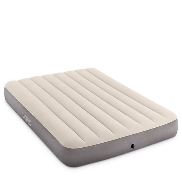 Надувний велюровий матрац 64102, 137-191-25см