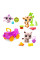 Ігровий набір "Сафарі" Littlest Pet Shop 00524 аксесуари та 3 фігурки