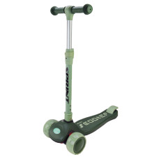 Самокат детский 3-х колесный Mini Scooter SC2420(Green) светящиеся колеса, зеленый