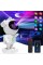 Ночник проектор звездного неба Астронавт с Bluetooth колонкой Sky Star Astronaut ZZ-202