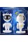 Ночник проектор звездного неба Астронавт с Bluetooth колонкой Sky Star Astronaut ZZ-202
