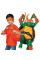 Набор игрушечного оружия Нунчаки Микеланджело TMNT 83523 трансформируется