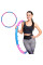 Обруч с массажными магнитными шариками Magnet Double Massage Hoop NE-F-53