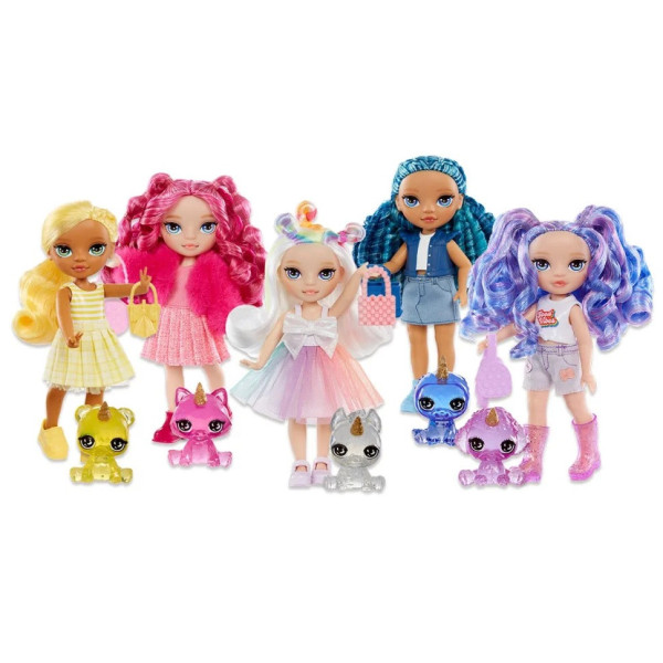Игровой набор с куклой «Радуга» Rainbow High 531203 серии «Littles» с аксессуарами