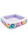 Дитячий надувний басейн 57470(Violet) зі знімним дахом 157 x 122 см 295 л