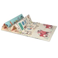 Дитячий термокилимок "Тварини-Дорога" ME 1158-1 двосторонній 180 х 120 х 1 см