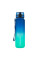 Пляшка для води UZSPACE 3038(Blue-Green) 1000 мл, синьо-зелена