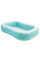 Дитячий надувний басейн 57181(Turquoise) 229 х 152 х 48 см