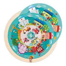 Деревянный пазл Hape Город профессий (E1624)