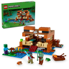 Конструктор LEGO Minecraft Будинок у формі жаби 400 деталей (21256)