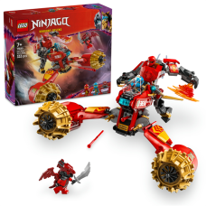 Конструктор LEGO NINJAGO Штормовий робот-вершник Кая 333 деталі (71830)