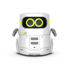Інтерактивний робот AT-Robot із сенсорним управлінням та навчальними картками українською білий (AT002-01-UKR)