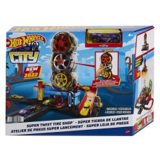 Трек Hot Wheels City Карколомні трюки в шиномонтажі (HDP02)