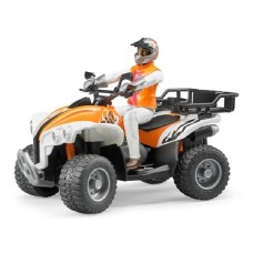 Автомодель Bruder Квадроцикл з фігуркою 1:16 (63000)