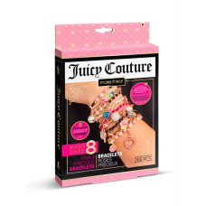 Набір для створення шарм-браслетів Make it Real Juicy Couture Рожевий зорепад 266 ел. (MR4432)