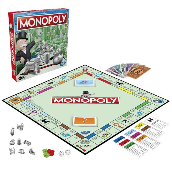 Настільна гра Hasbro Монополія класична укр. мовою (C1009)