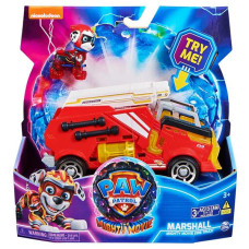 Ігровий набір Paw Patrol Щенячий патруль у кіно 2 Рятувальний автомобіль-трансформер із водієм Маршалом (SM17776/6481)