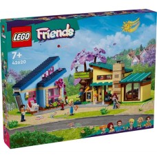 Конструктор LEGO Friends Родинні будинки Оллі й Пейслі 1126 деталей (42620)