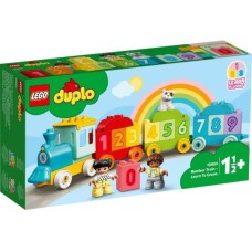 Конструктор LEGO DUPLO Creative Play Поїзд із цифрами – вчимося рахувати 23 деталі (10954)