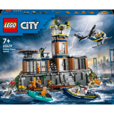 Конструктор LEGO City Поліцейський острів-в'язниця 980 деталей (60419)