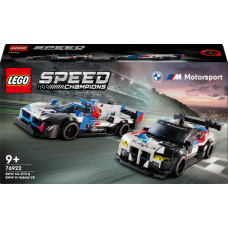 Конструктор LEGO Speed Champions Автомобілі для перегонів BMW M4 GT3 і BMW M Hybrid V8 676 деталей (76922)