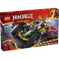 Конструктор LEGO NINJAGO Комбі-автомобіль команди ніндзя 576 деталей (71820)