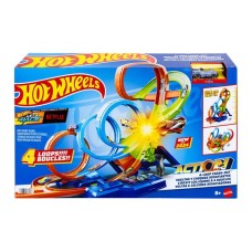 Авторек Hot Wheels Шалені віражі та петлі (HXR70)