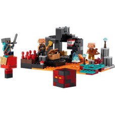 Конструктор LEGO Minecraft Бастіон підземного світу 300 деталей (21185)