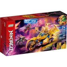 Конструктор LEGO NINJAGO Мотоцикл золотого дракона Джея 137 деталей (71768)
