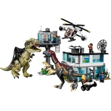 Конструктор LEGO Jurassic World Атака гігантозавра і теризинозавра 810 деталей (76949)