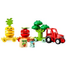 Конструктор LEGO DUPLO My First Трактор для вирощування фруктів та овочів 19 деталей (10982)