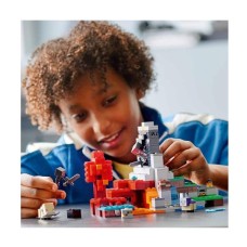 Конструктор LEGO Minecraft Зруйнований портал 316 деталей (21172)
