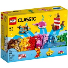 Конструктор LEGO Classic Океан творчих ігор 333 деталі (11018)