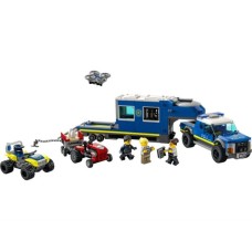 Конструктор LEGO City Police Поліцейська вантажівка з мобільним центром керування 436 деталей (60315)