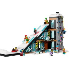 Конструктор LEGO City Гірськолижний та скелелазний центр 1045 деталей (60366)