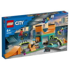 Конструктор LEGO City Community Вуличний скейтпарк 454 деталі (60364)