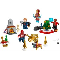 Конструктор LEGO Super Heroes Marvel Новорічний календар Месники на 2023 рік, 243 деталі (76267)
