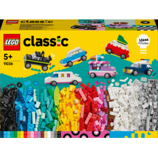 Конструктор LEGO Classic Творчі транспортні засоби 900 деталей (11036)