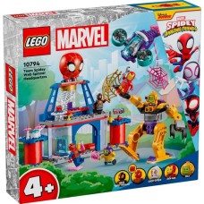 Конструктор LEGO Marvel Spidey Павутинна штаб-квартира команди Павука 193 деталі (10794)