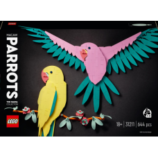 Конструктор LEGO Art Колекція фауни Папуги Ара 644 деталі (31211)