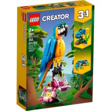 Конструктор LEGO Creator Екзотичний папуга 3 в 1, 253 деталі (31136)