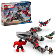 Конструктор LEGO Super Heroes Капітан Америка проти Червоного Халка 223 деталі (76292)