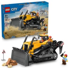 Конструктор LEGO City Жовтий бульдозер 682 деталі (60466)