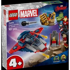 Конструктор LEGO Super Heroes Капітан Америка проти Таноса 107 деталей (76319)