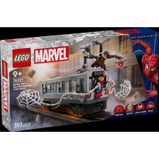 Конструктор LEGO Super Heroes Людина-павук проти Дока Ока Сцена в метро 393 деталі (76321)