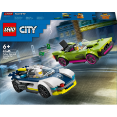 Конструктор LEGO City Переслідування маслкара на поліцейському автомобілі 213 деталей (60415)