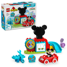 Конструктор LEGO DUPLO Disney Міккі Маус Клубний будинок і автомобіль 27 деталей (10454)