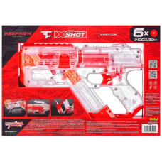 Швидкострільний бластер X-Shot Chaos Faze Respawn 12 кульок (36499)
